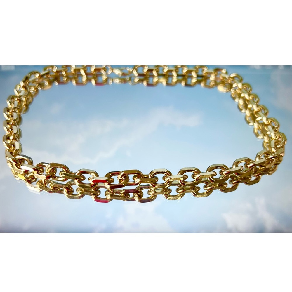 Bulky link chain